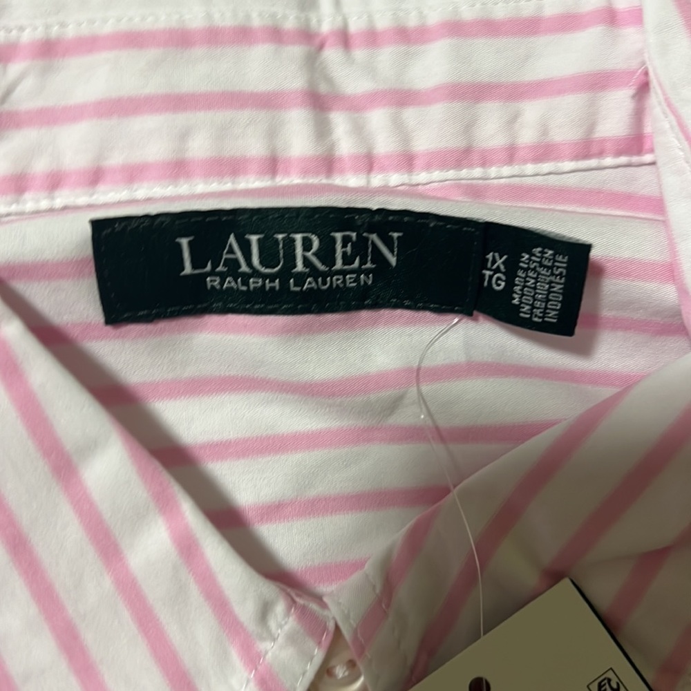 Lauren by Ralph Lauren Womens Button Down Shirt - Picture 3 of 8